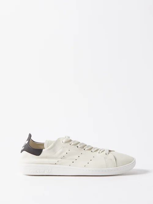 X Adidas Stan Smith Leather Trainers - Womens - White Black