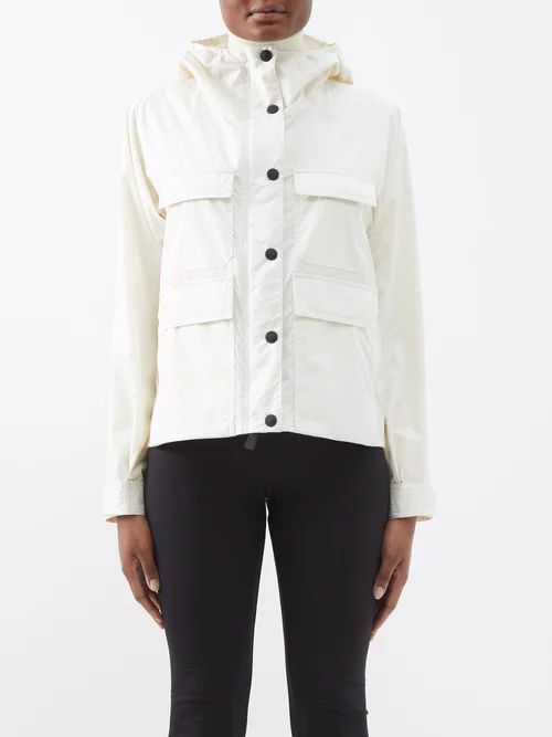 Verchenny Hooded Field Jacket - Womens - Off White