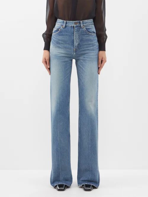 High-rise Flared Jeans - Womens - Denim
