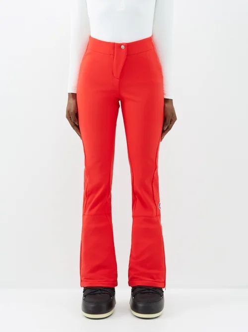 Tipi Iii Softshell Ski Trousers - Womens - Red