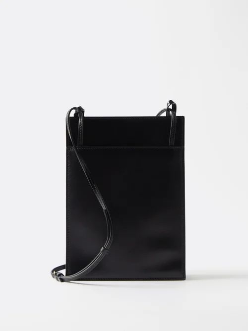 Debee Leather Cross-body Bag - Womens - Black