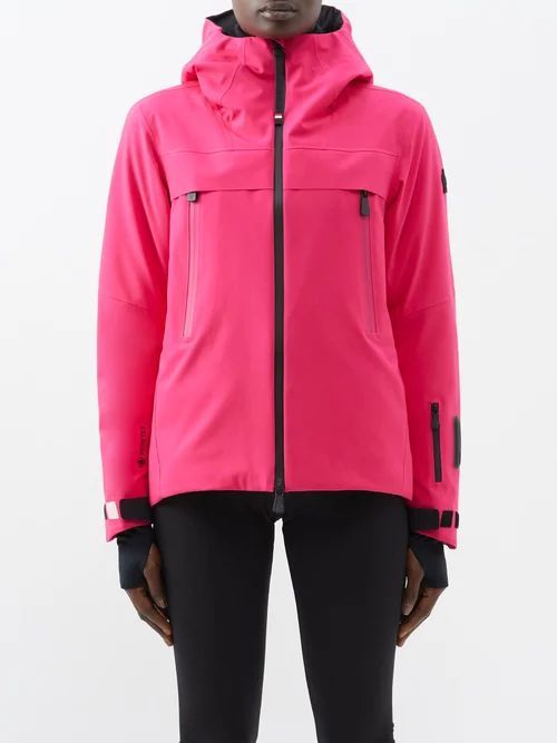 Chanavey Hooded Gore-tex Ski Jacket - Womens - Pink