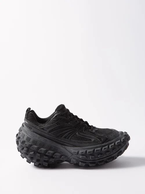 Defender Exaggerated-sole Trainers - Womens - Black