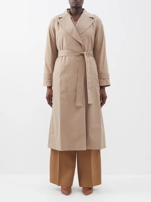 Etrench Coat - Womens - Camel