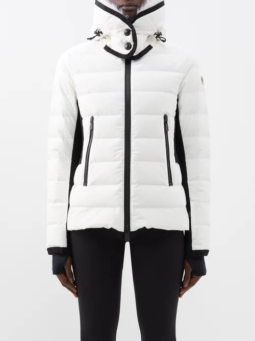 Lamoura Faux Fur-trim Down Ski Jacket - Womens - White