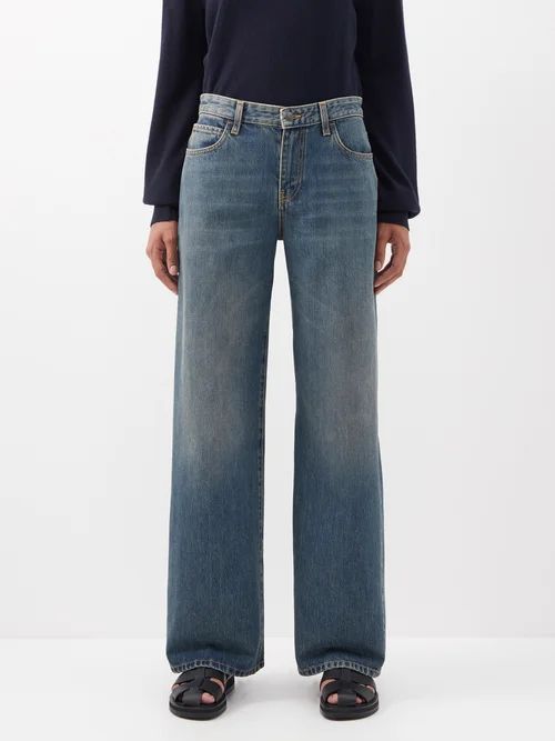 Eglitta Wide-leg Jeans - Womens - Denim