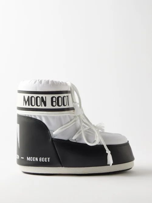 Icon Snow Boots - Womens - White Black