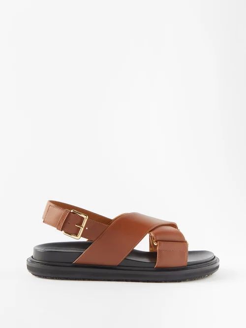 Fussbett Leather Sandals - Womens - Tan