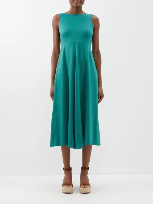 Scafati Dress - Womens - Green