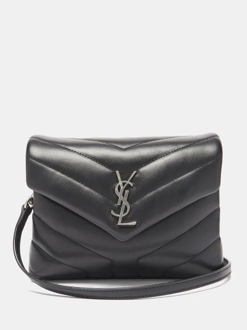Loulou Toy Quilted Leather Shoulder Bag - Womens - Black