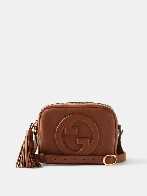 Blondie Small Leather Cross-body Bag - Womens - Tan