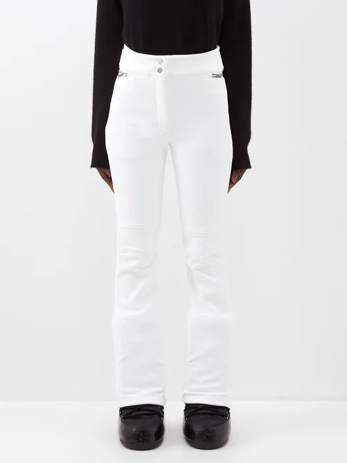Elancia Ii Softshell Ski Trousers - Womens - White