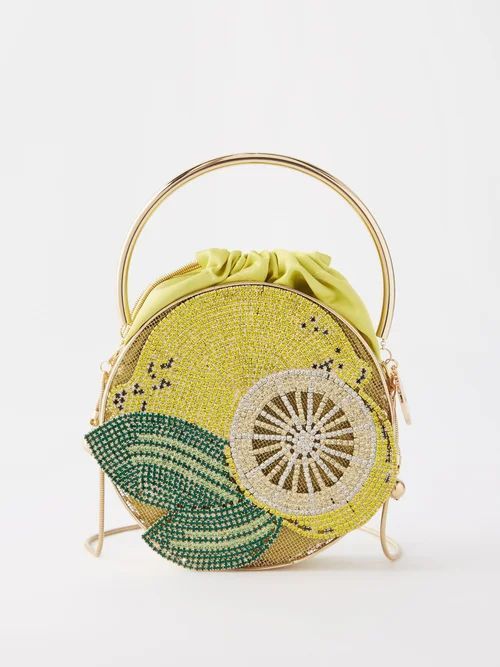 Limonata Mini Crystal-embellished Handbag - Womens - Multi