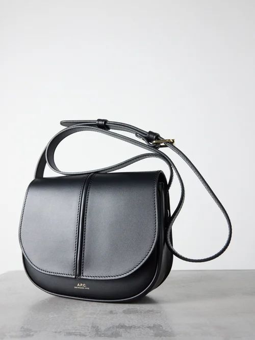 Betty Smooth-leather Cross-body Bag - Womens - Black