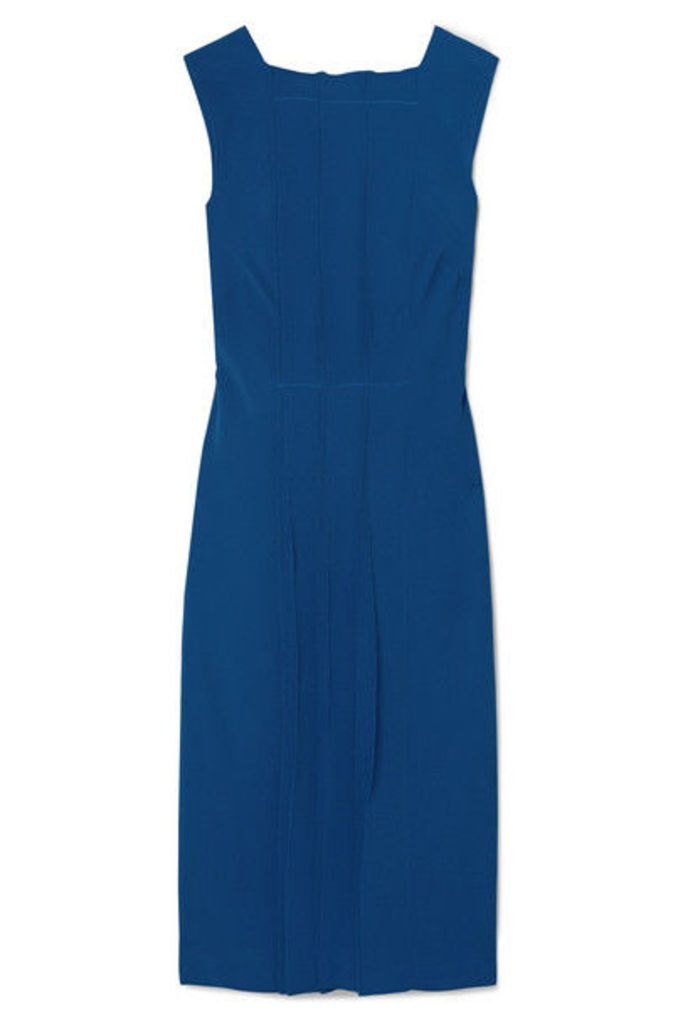 Jason Wu Collection - Pintucked Cady Dress - Cobalt blue