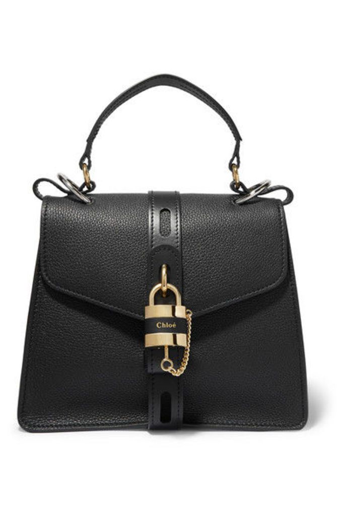 Chloé - Aby Medium Textured-leather Tote - Black