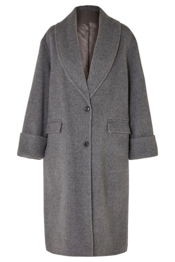 Joseph - Kara Wool And Alpaca-blend Coat - Gray