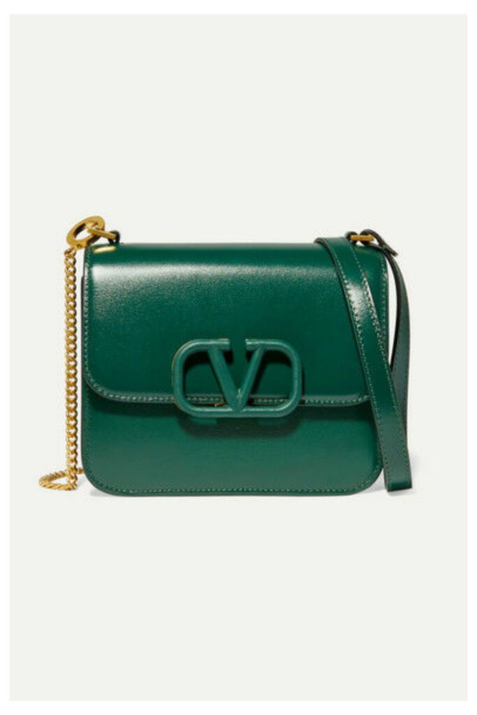 Valentino - Valentino Garavani Vsling Small Leather Shoulder Bag - Green