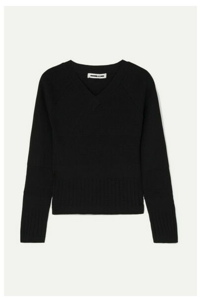 McQ Alexander McQueen - Ribbed-knit Sweater - Black