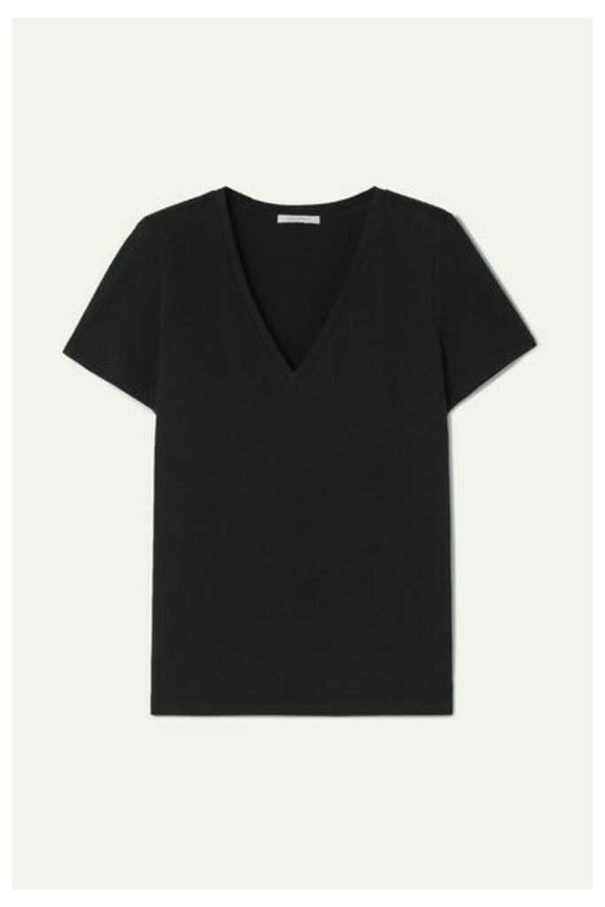 Ninety Percent - + Net Sustain Ruby Organic Cotton-jersey T-shirt - Black