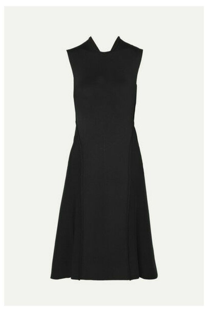 Victoria Beckham - Cutout Ponte Dress - Black