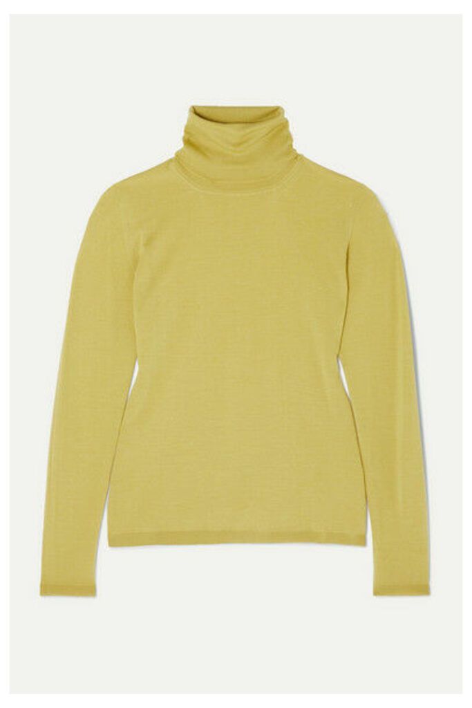 Max Mara - Wool Turtleneck Sweater - Yellow