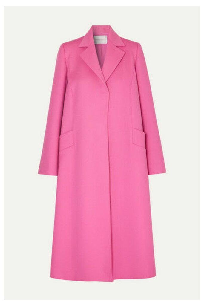 Carolina Herrera - Oversized Wool And Cashmere-blend Felt Coat - Pink