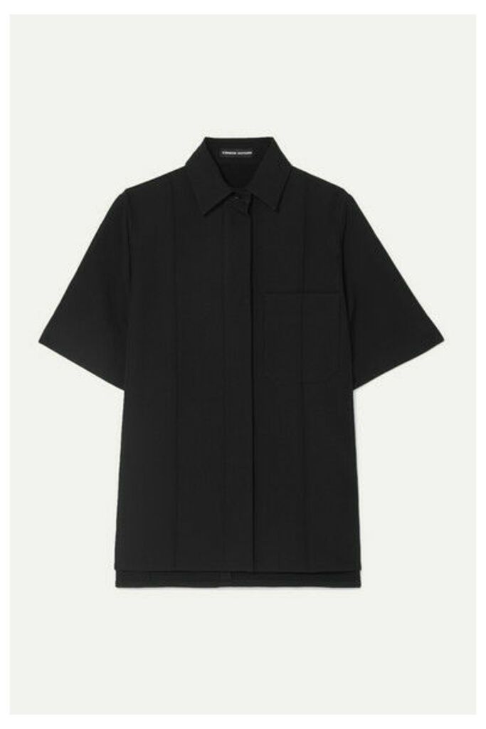Kwaidan Editions - Bonded Wool And Cotton-blend Shirt - Black