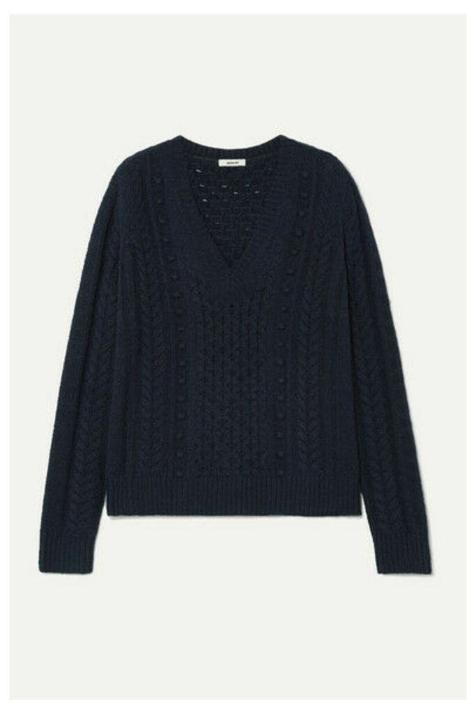 Jason Wu - Cable-knit Sweater - Navy