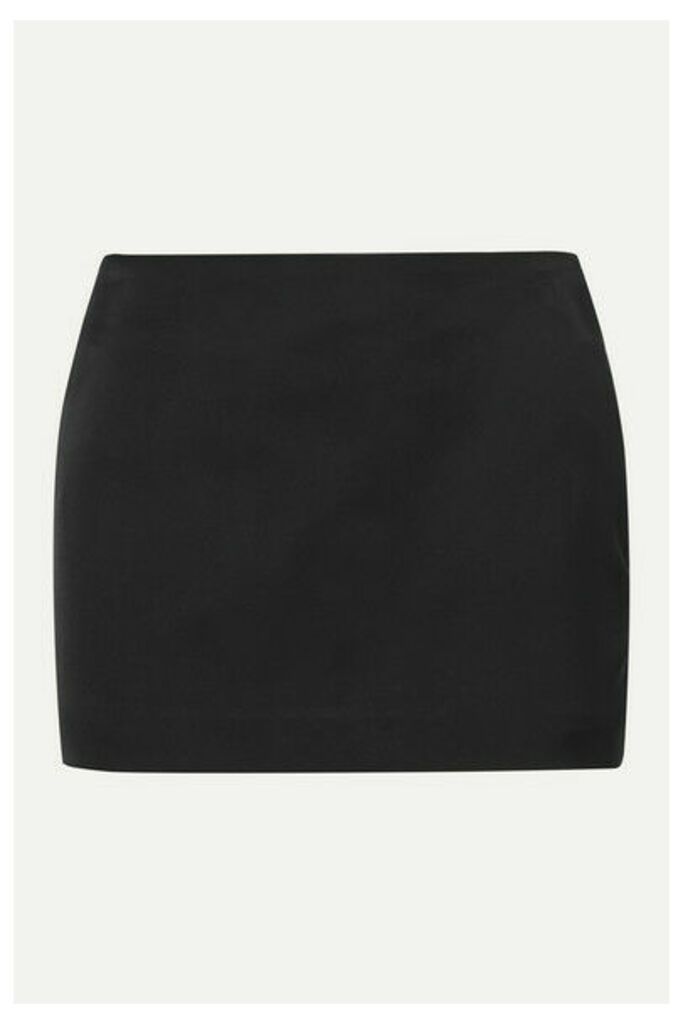 GAUGE81 - Rome Satin Mini Skirt - Black