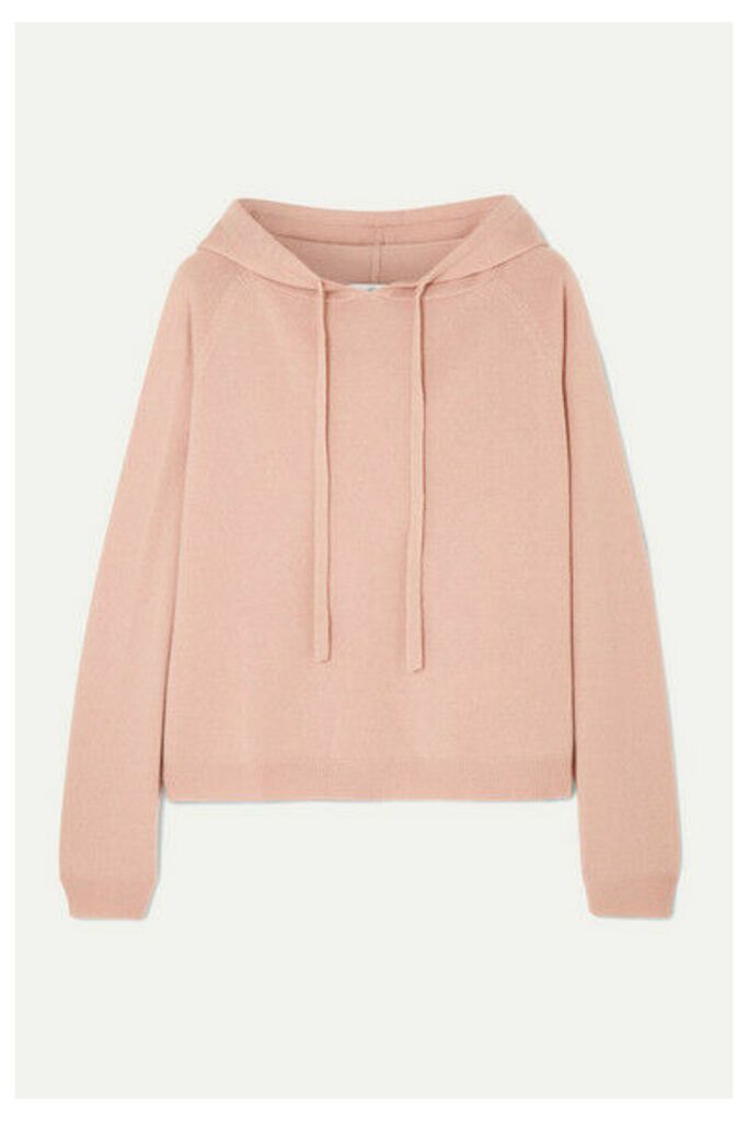 Allude - Wool And Cashmere-blend Hoodie - Beige