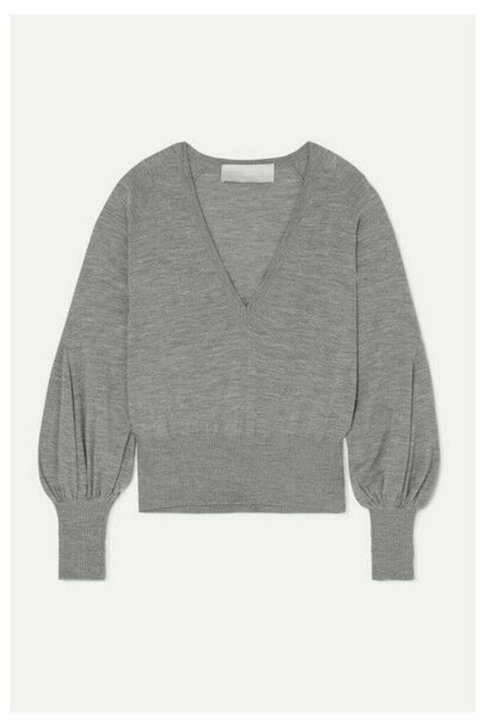 Antonio Berardi - Merino Wool Sweater - Light gray