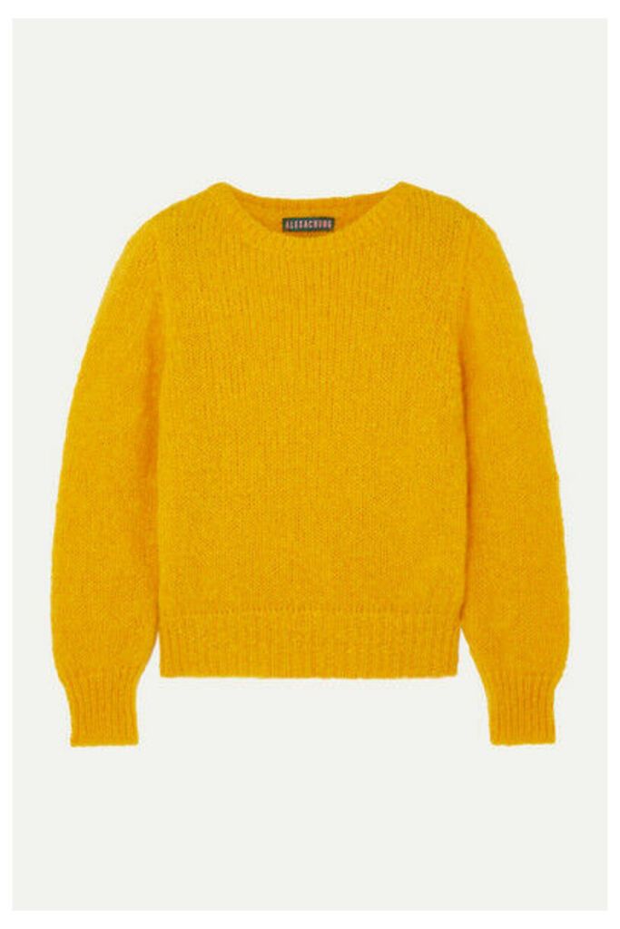 ALEXACHUNG - Mohair-blend Sweater - Mustard