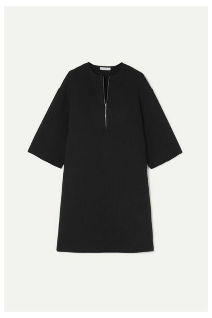 The Row - Latif Oversized Neoprene Mini Dress - Black