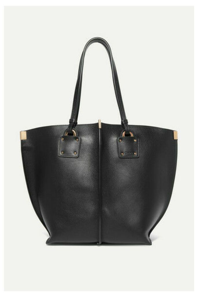 Chloé - Vick Textured-leather Tote - Black