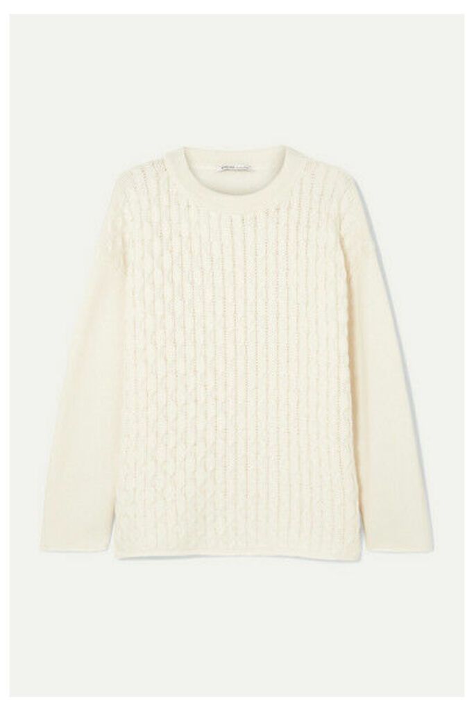 Agnona - Open-knit Cashmere Sweater - Ivory