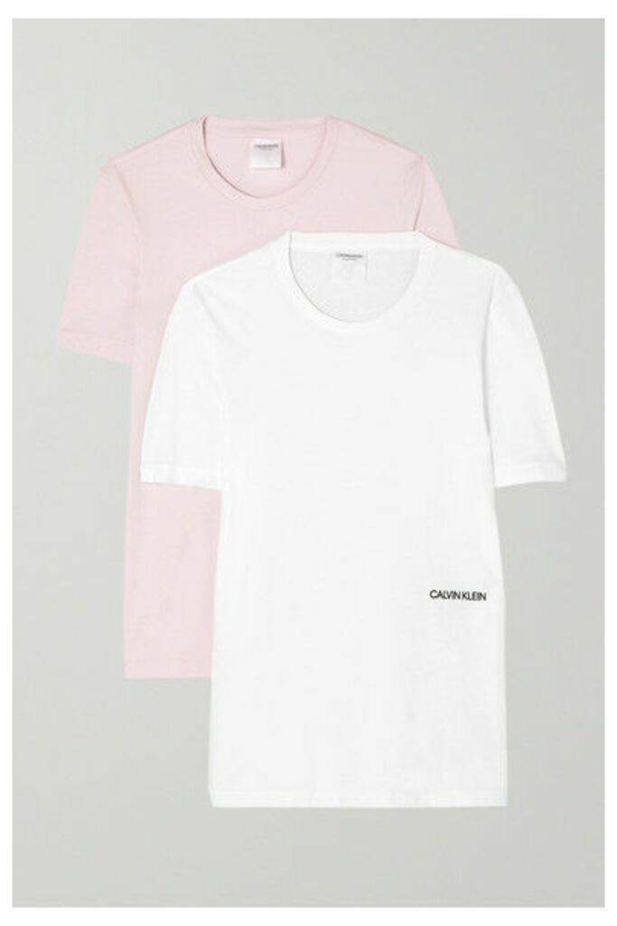 Calvin Klein Underwear - Set Of Two Cotton-jersey T-shirts - White