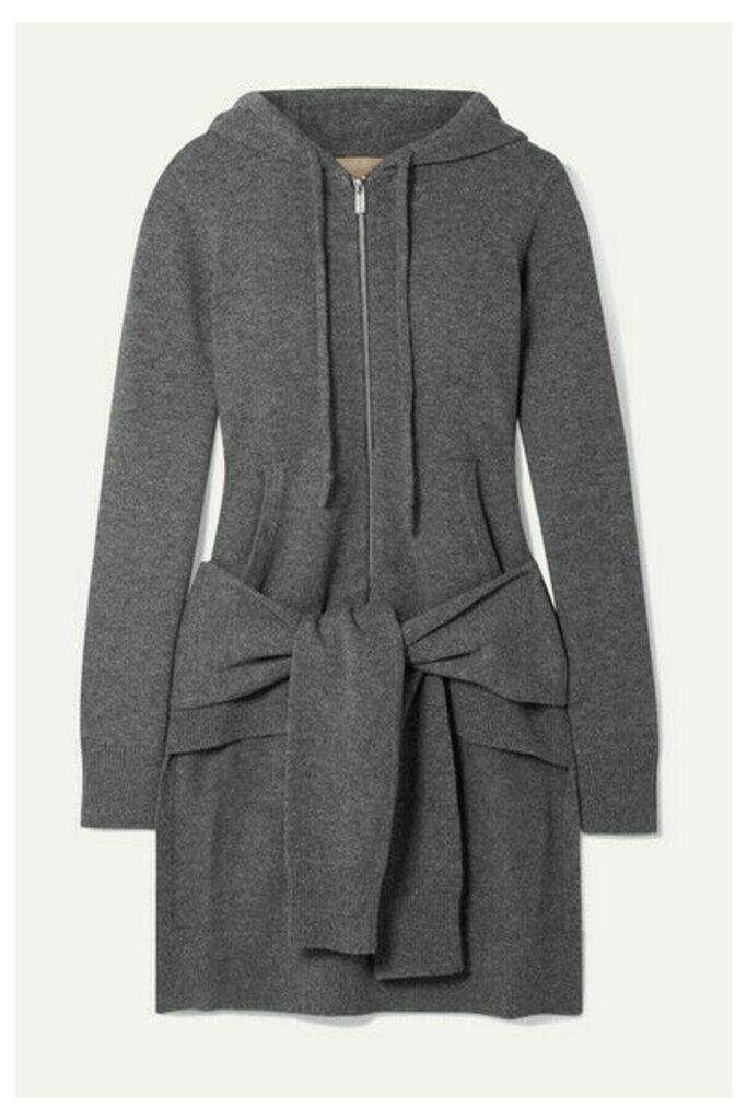 Michael Kors Collection - Asymmetric Cashmere Hoodie - Gray