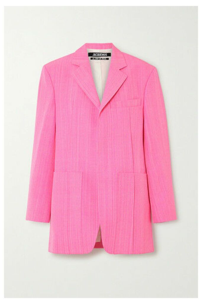 Jacquemus - Oversized Woven Blazer - Pink