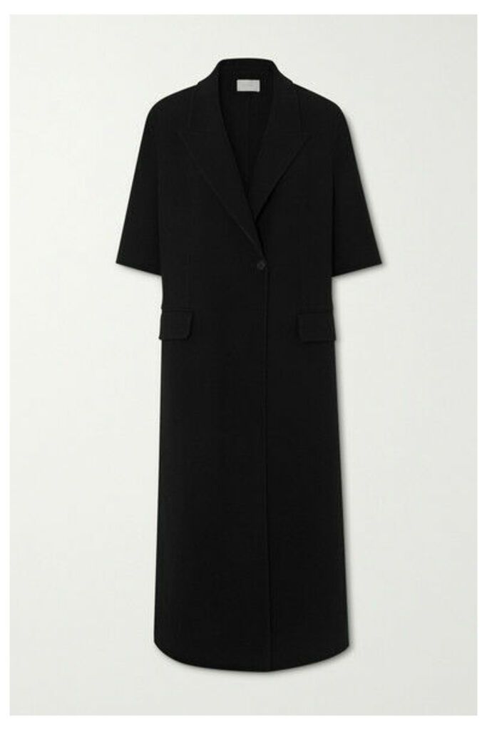 The Row - Harriet Wool And Cashmere-blend Felt Coat - Black