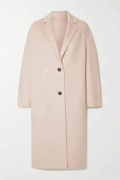 Newman Wool And Cashmere-blend Coat - Off-white