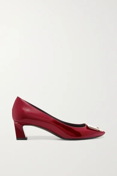 Trompette Patent-leather Pumps - Red
