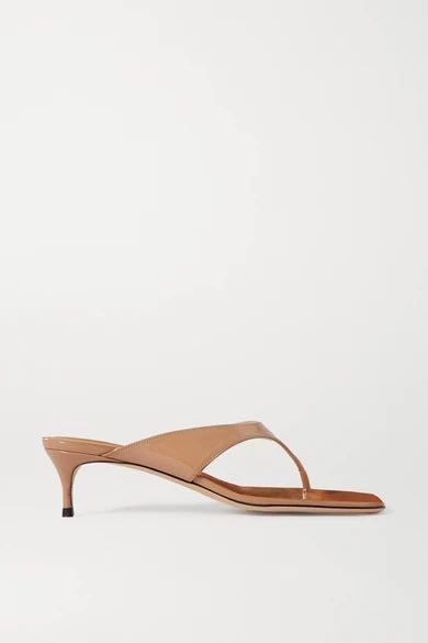 Jackie Patent-leather Sandals - IT36