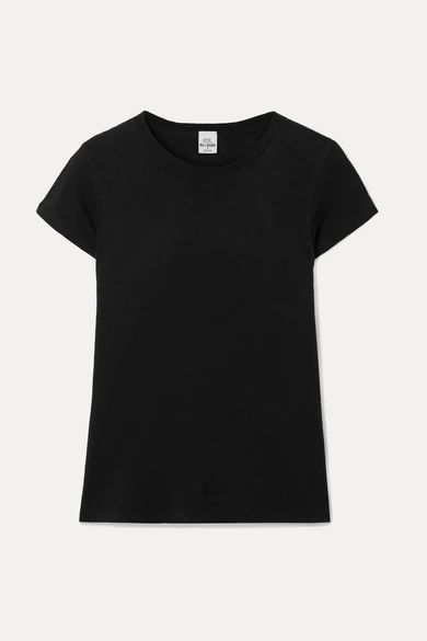 + Hanes 1960s Cotton-jersey T-shirt - Black