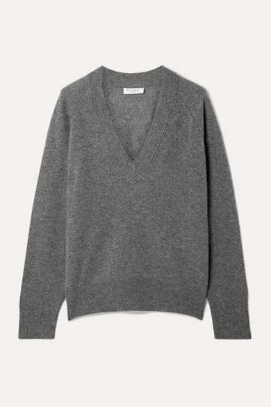 Madalene Cashmere Sweater - Dark gray