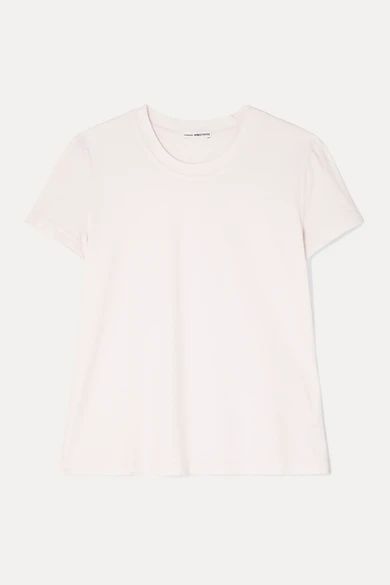 Vintage Boy Slub Cotton-jersey T-shirt - Pastel pink