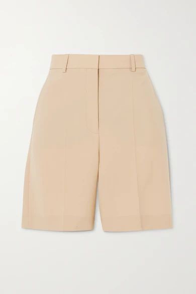 Amber Wool Shorts - Beige