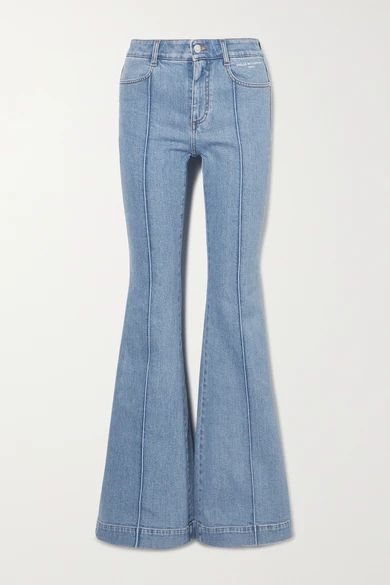 + Net Sustain The '70s High-rise Flared Jeans - Blue