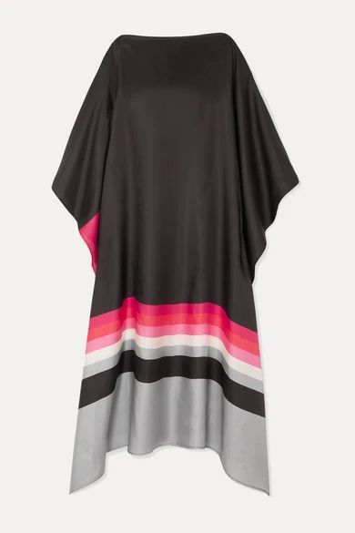 Fillmore Printed Silk-twill Dress - Pink