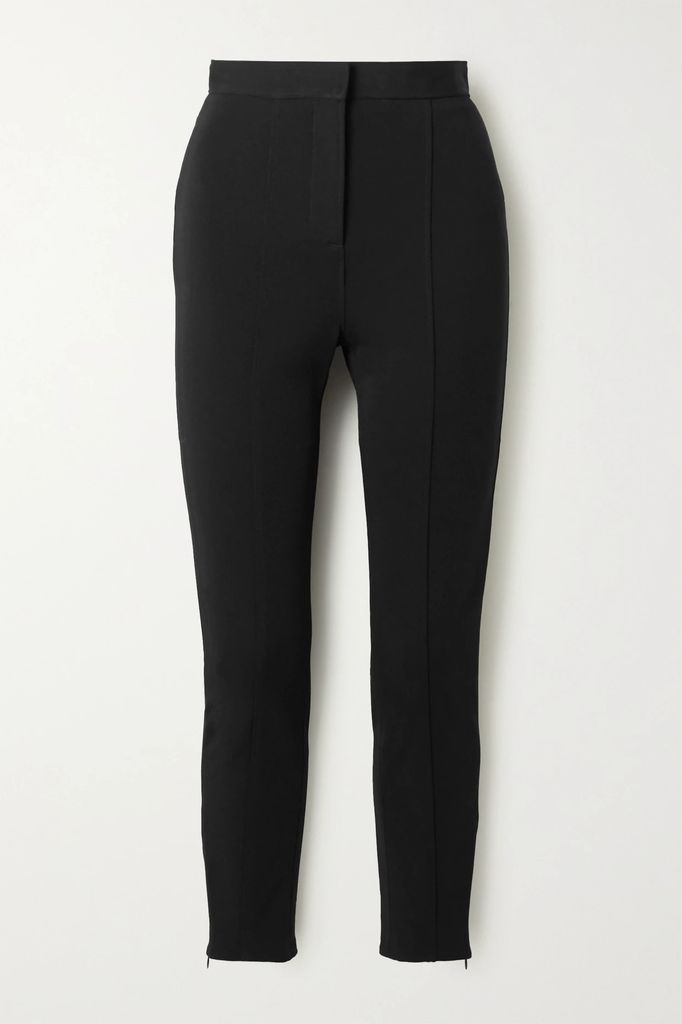 + Net Sustain Faux Leather Straight-leg Pants - Black